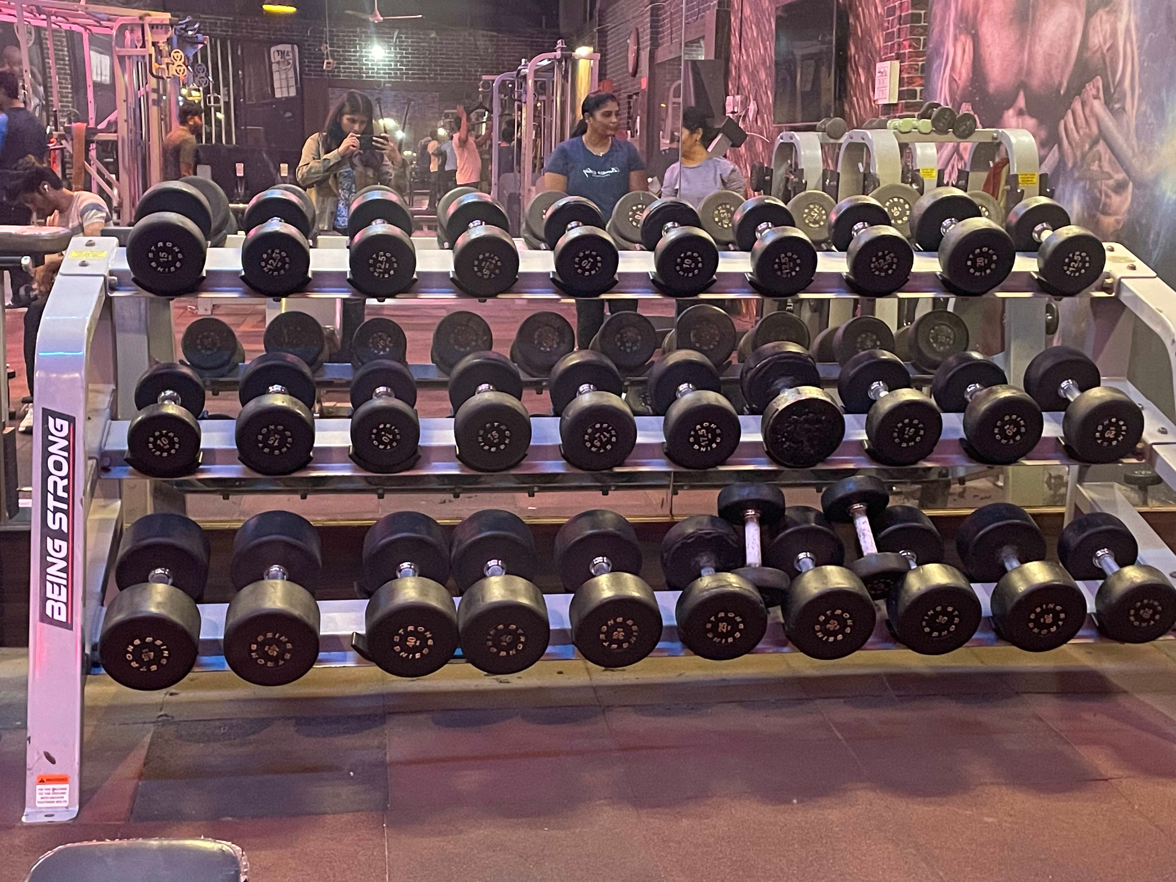 Being Strong 3-Tier Dumbbell Rack